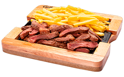 Tábua de Picanha e Fritas