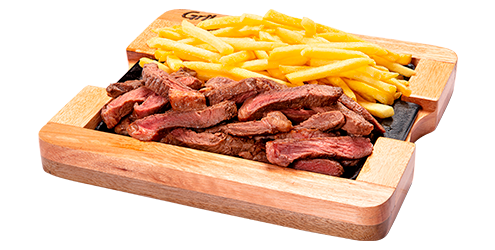 Tábua de Picanha e Fritas